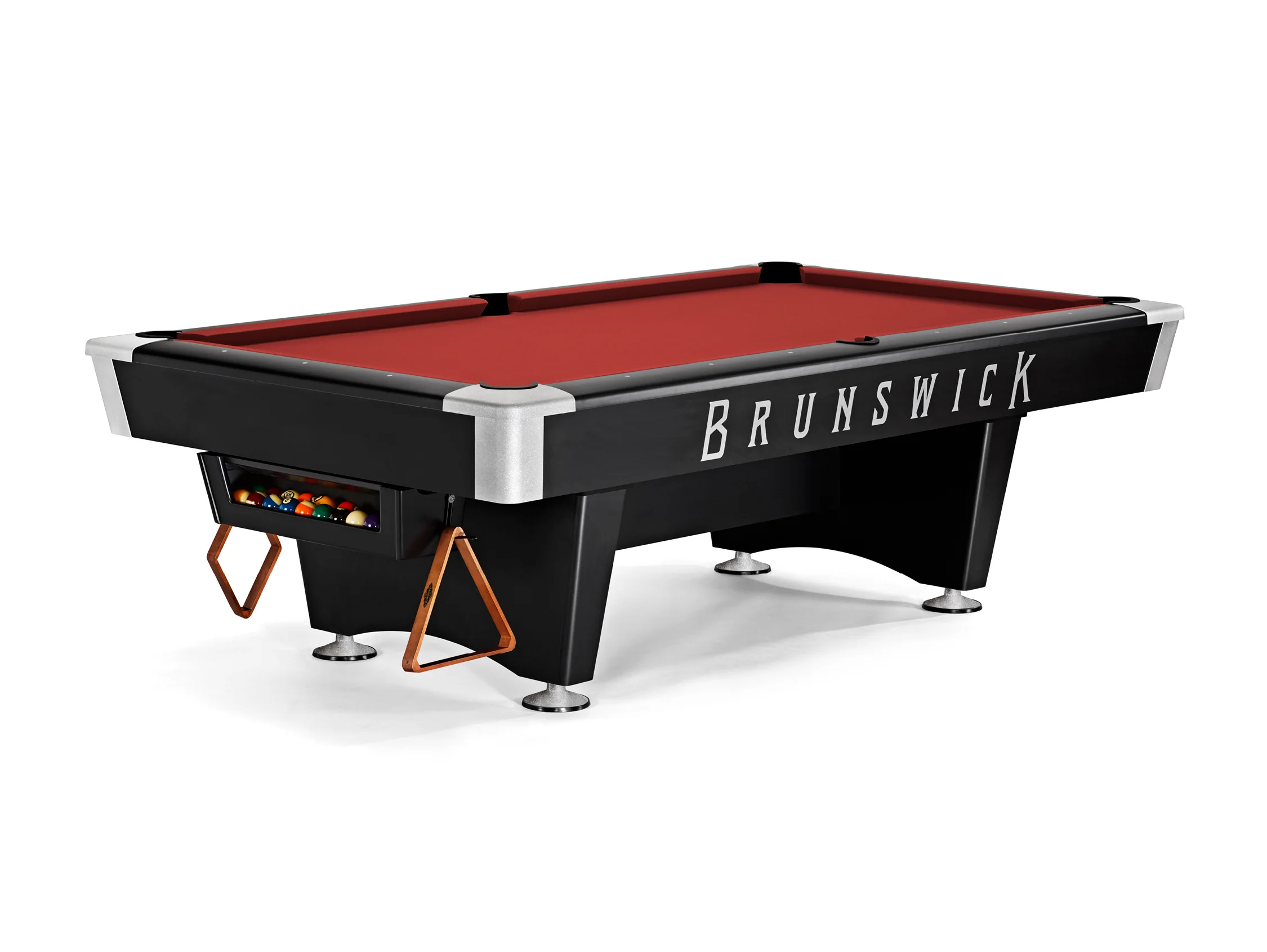 Brunswick Black Wolf 7' Pro Pool Table - Image 14