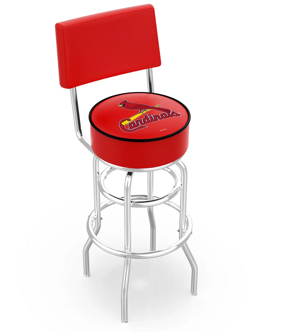 MLB Licensed 30" Backed Swivel Bar Stool - Image 11