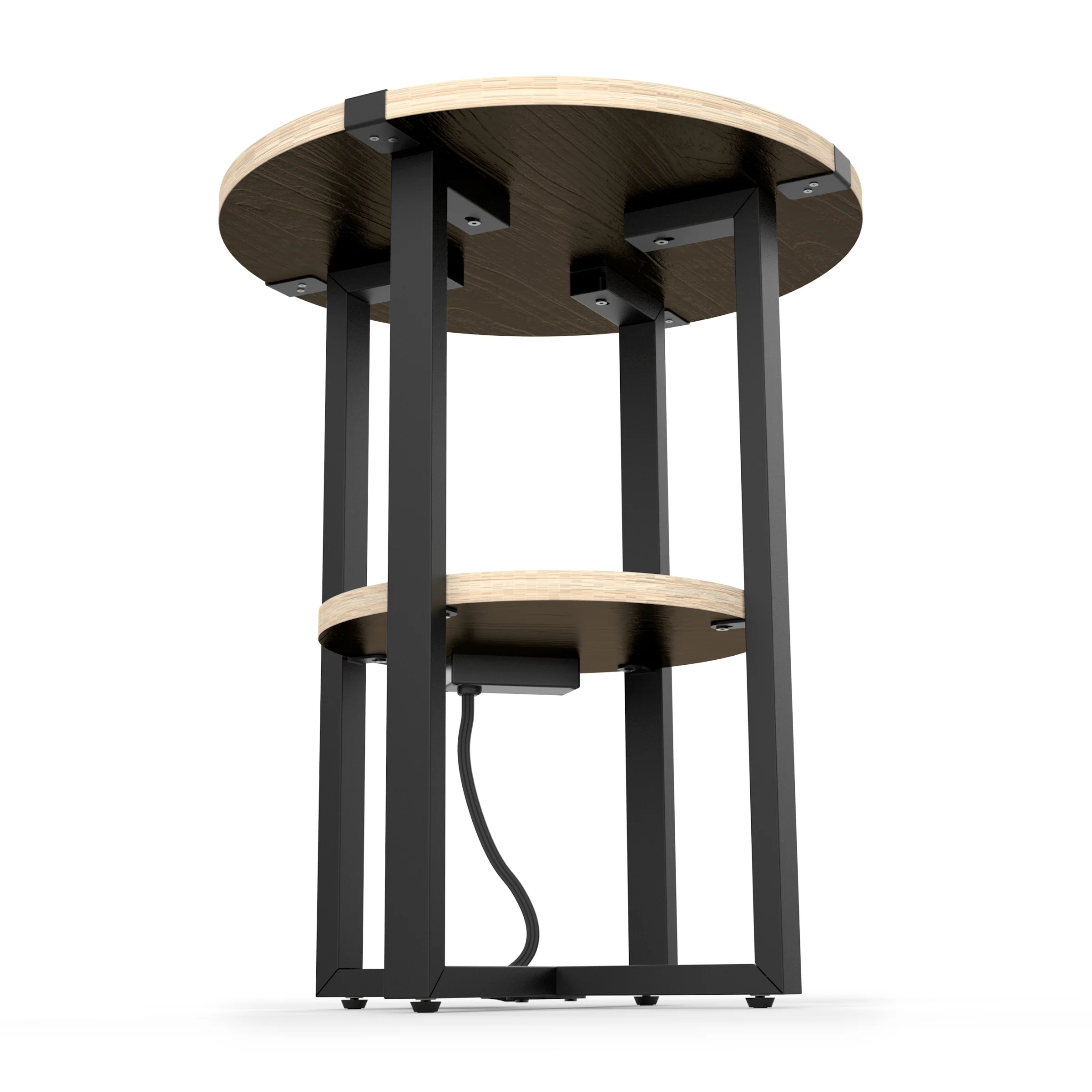 NFL Licensed Round Side Table with Charger - Image 74