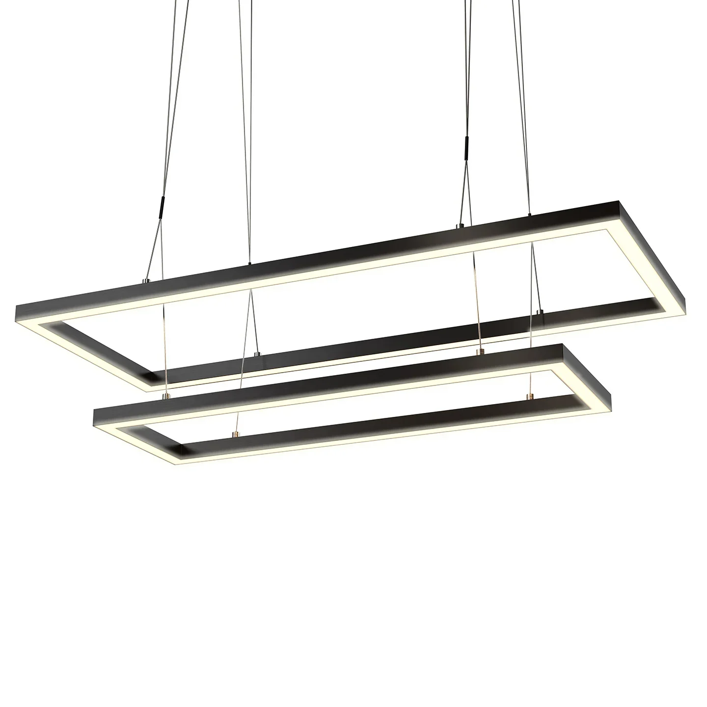 Ram Gameroom 54" LED Double Rectangular Game Table Light Fixture - Image 2