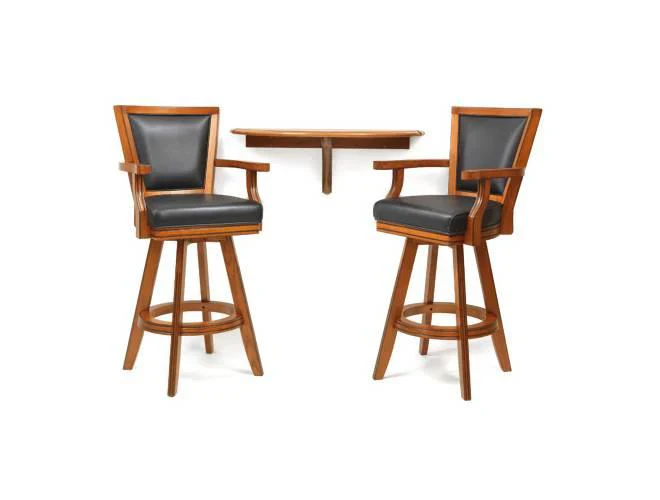 Spencer Marston Half-Moon Basic Plus Table and 2-Chair Set - Image 5