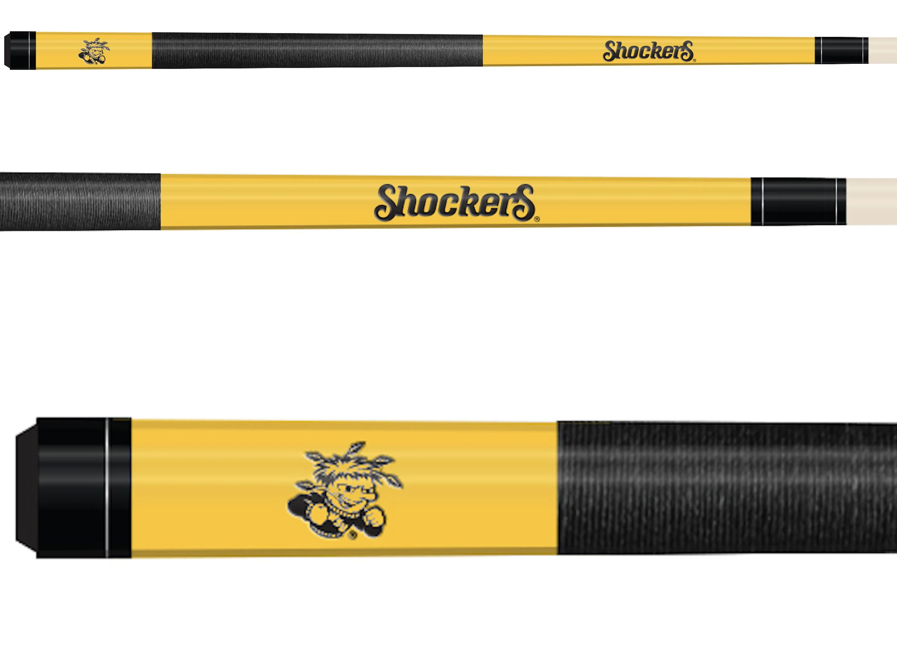 Wave 7 Colored Laser Etched NCAA Cues - Image 3