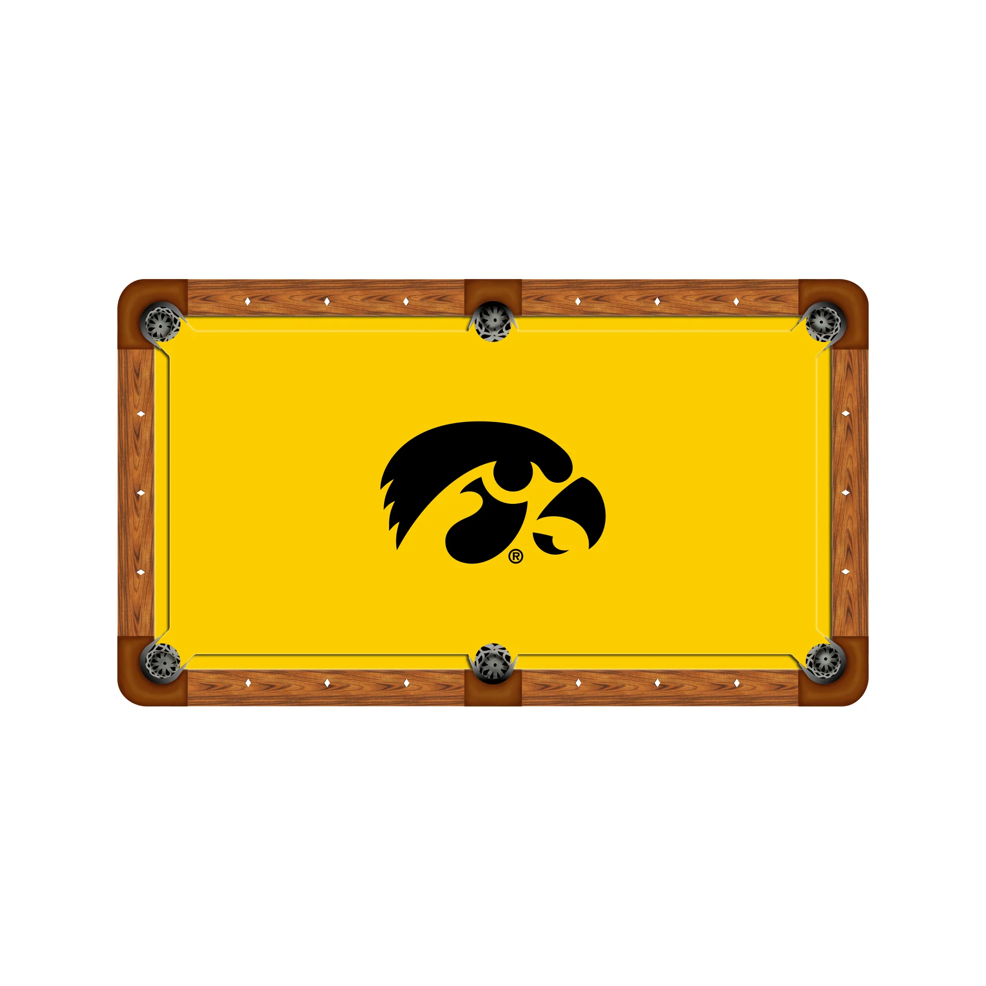 Wave 7 NCAA Logo Billiard Cloth - 8ft - Image 18