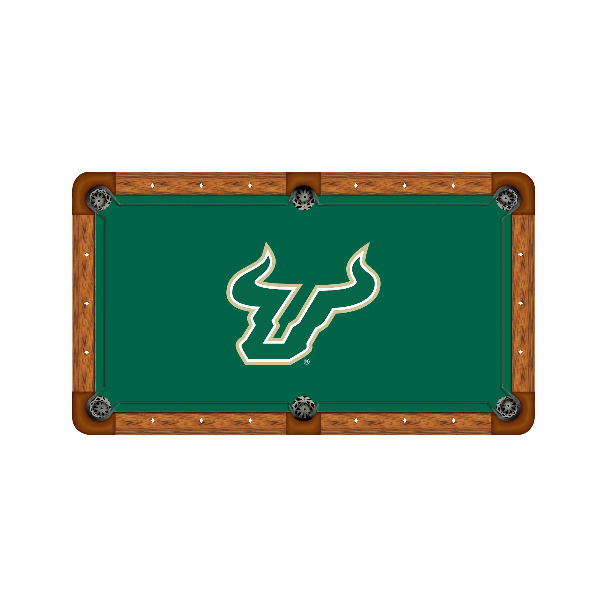 Wave 7 NCAA Logo Billiard Cloth - 8ft - Image 22