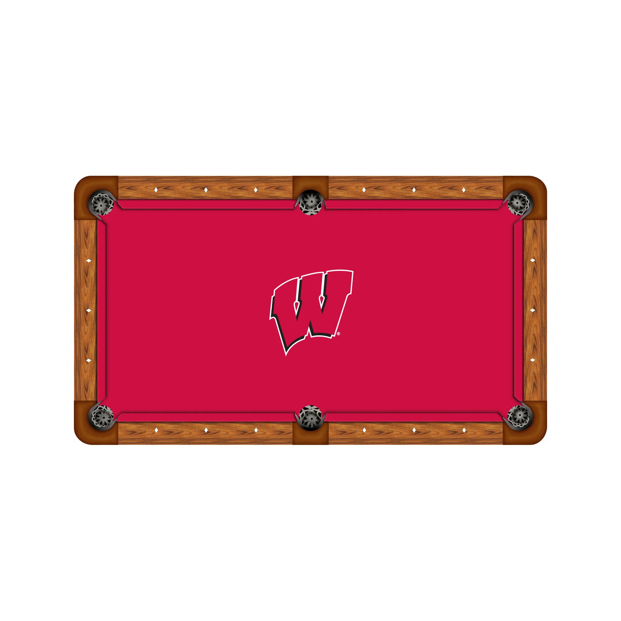 Wave 7 NCAA Logo Billiard Cloth - 8ft - Image 25