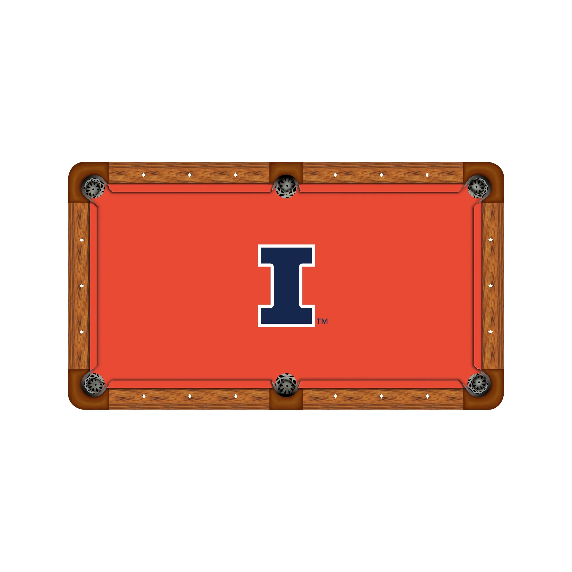 Wave 7 NCAA Logo Billiard Cloth - 8ft - Image 28