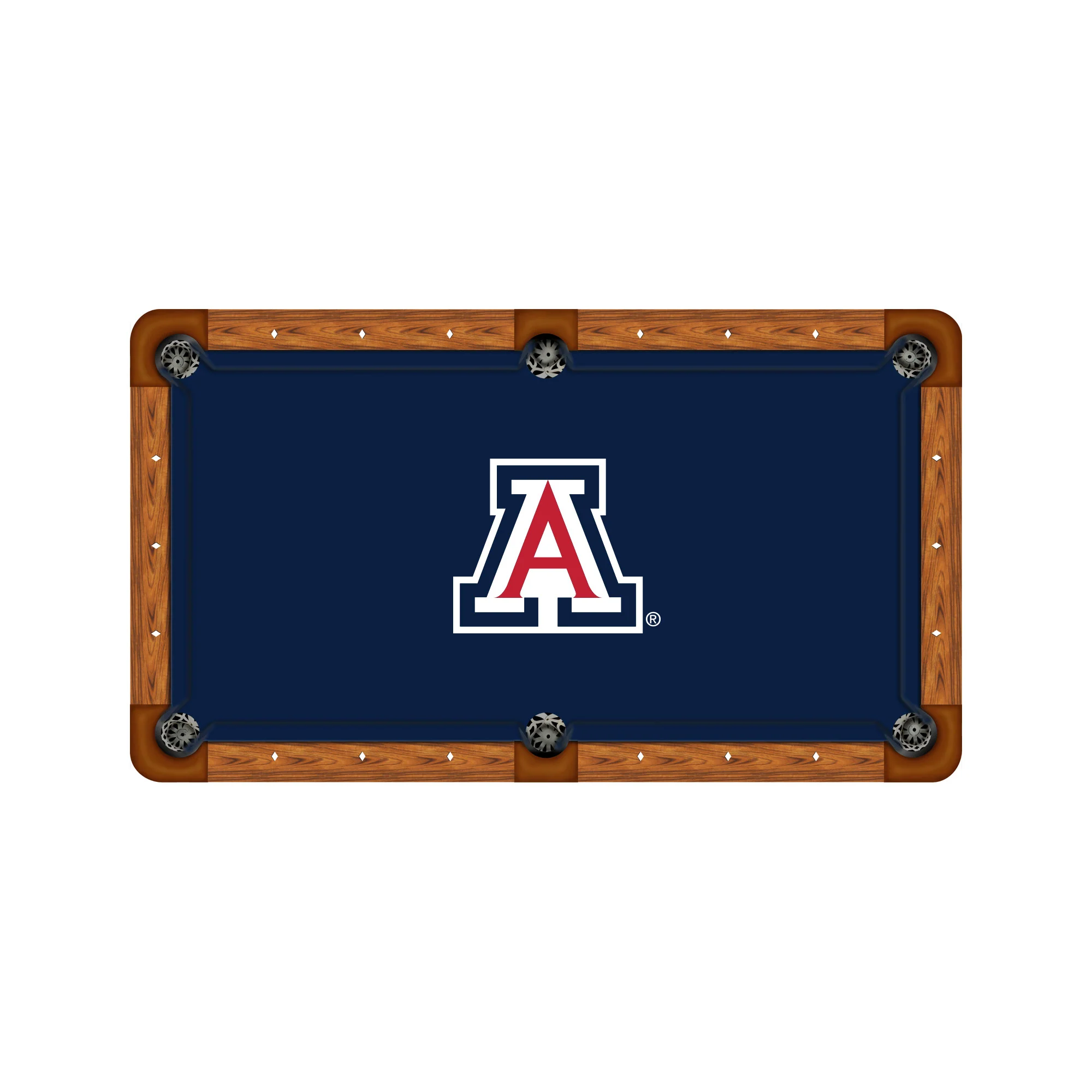 Wave 7 NCAA Logo Billiard Cloth - 8ft - Image 30