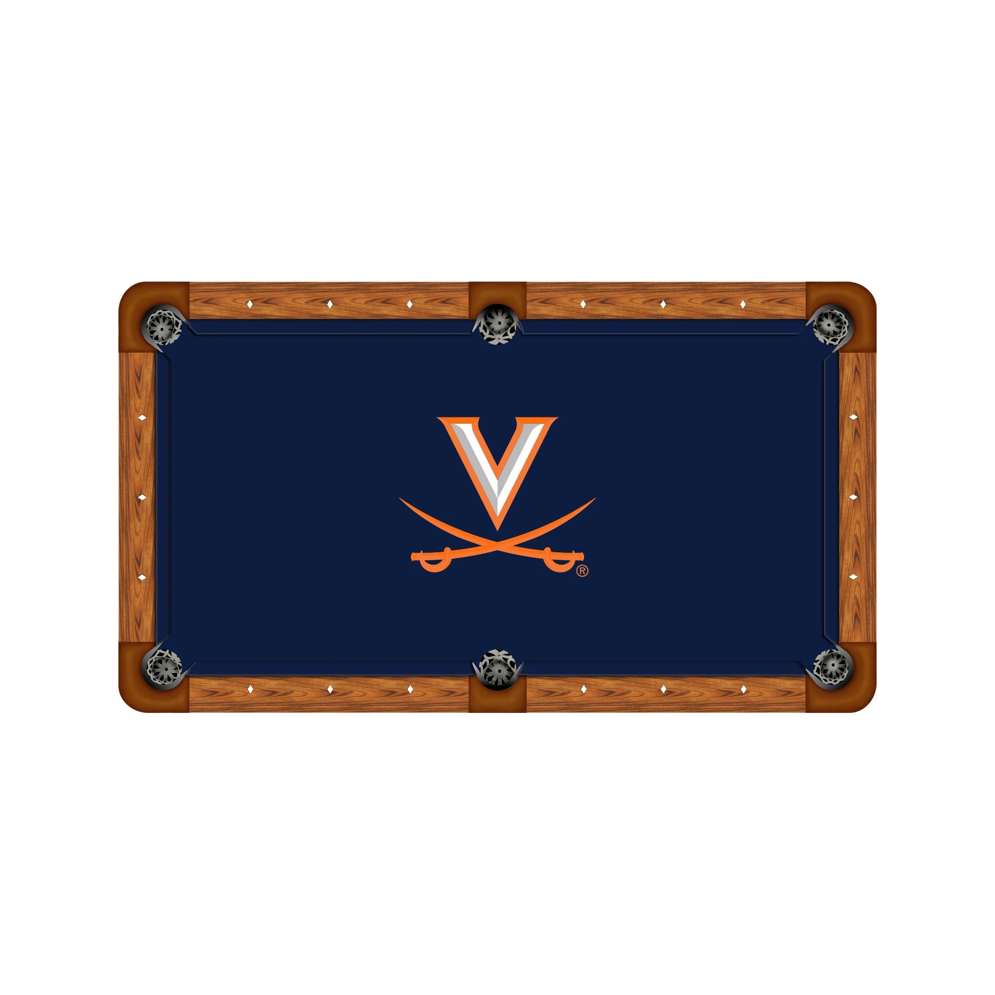 Wave 7 NCAA Logo Billiard Cloth - 8ft - Image 32