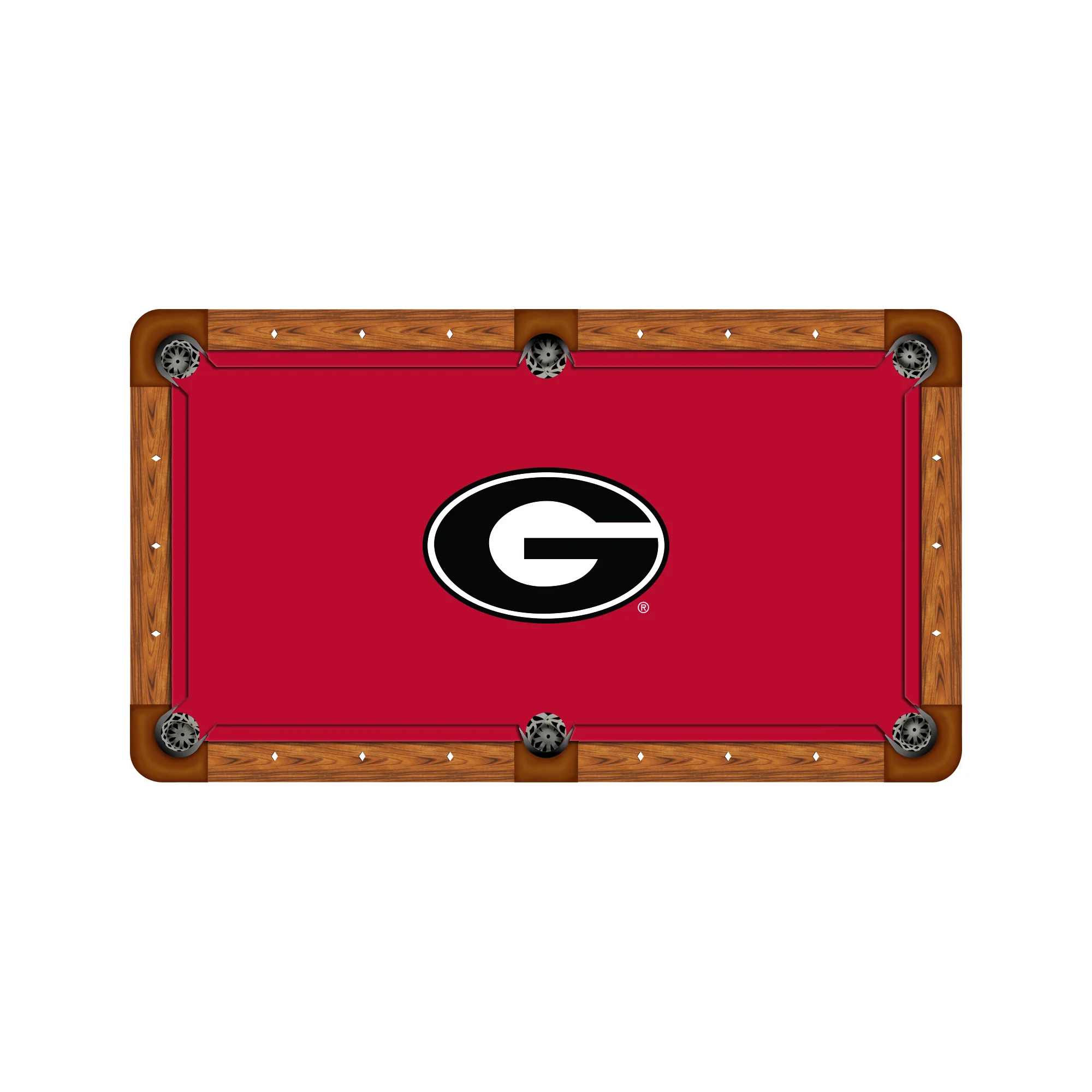 Wave 7 NCAA Logo Billiard Cloth - 8ft - Image 33