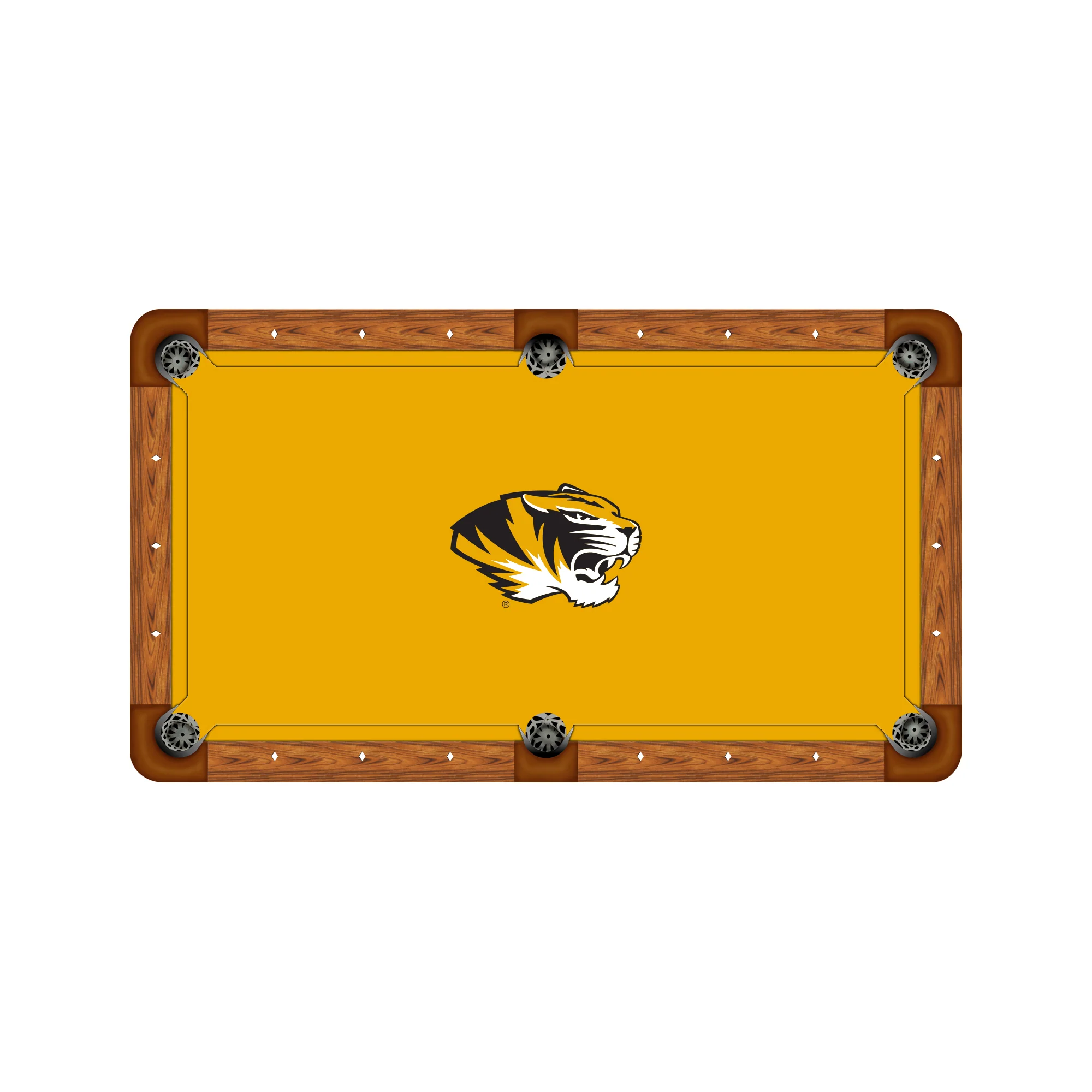 Wave 7 NCAA Logo Billiard Cloth - 8ft - Image 37