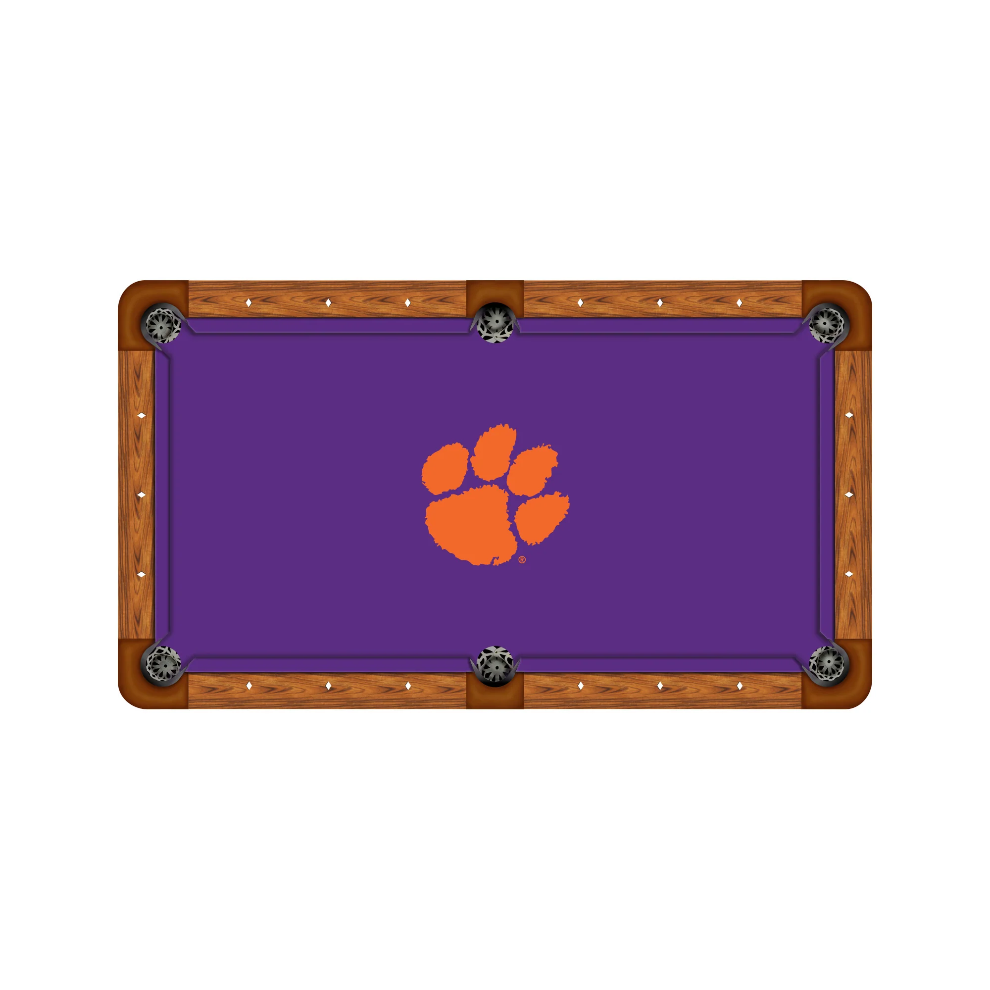 Wave 7 NCAA Logo Billiard Cloth - 8ft - Image 39