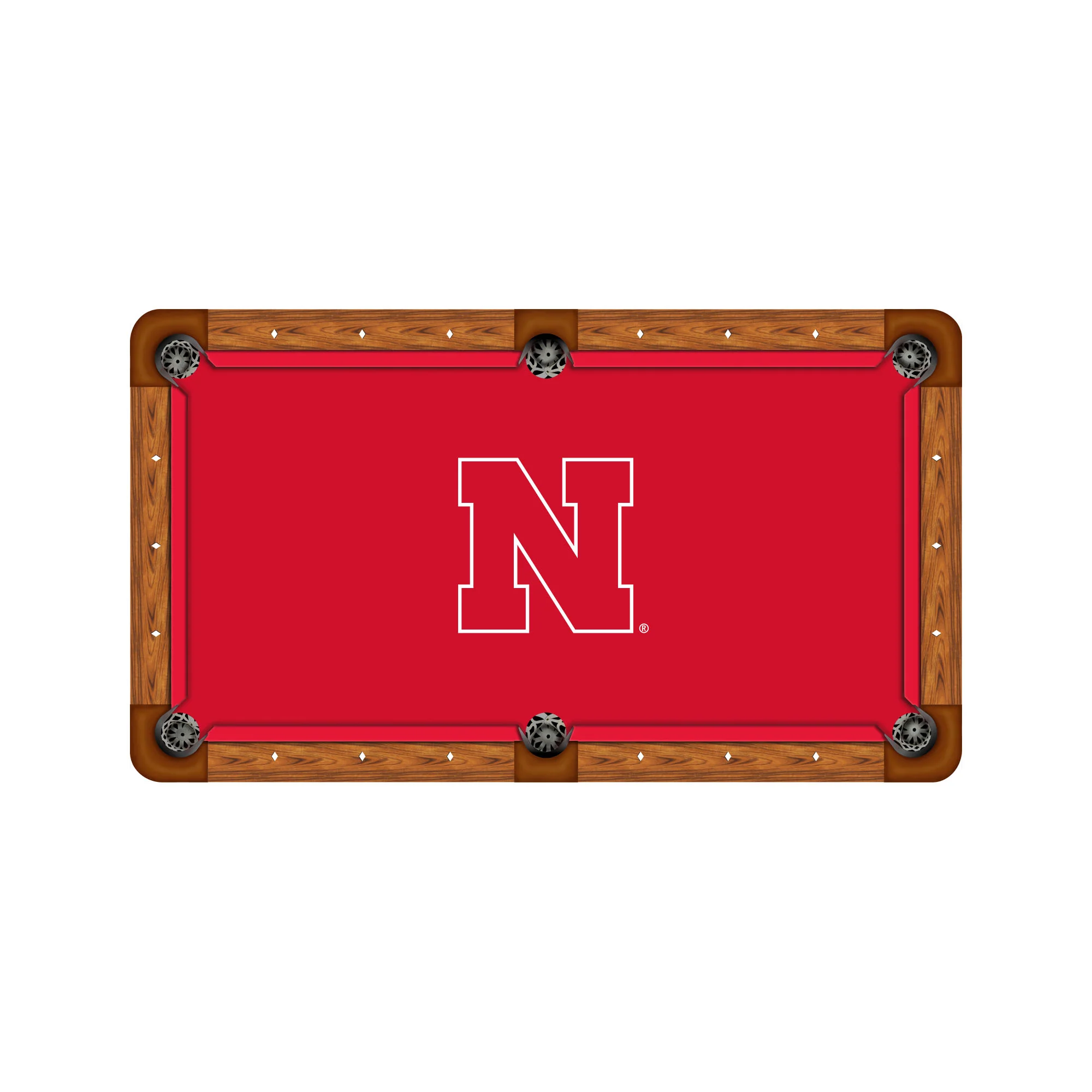 Wave 7 NCAA Logo Billiard Cloth - 8ft - Image 4