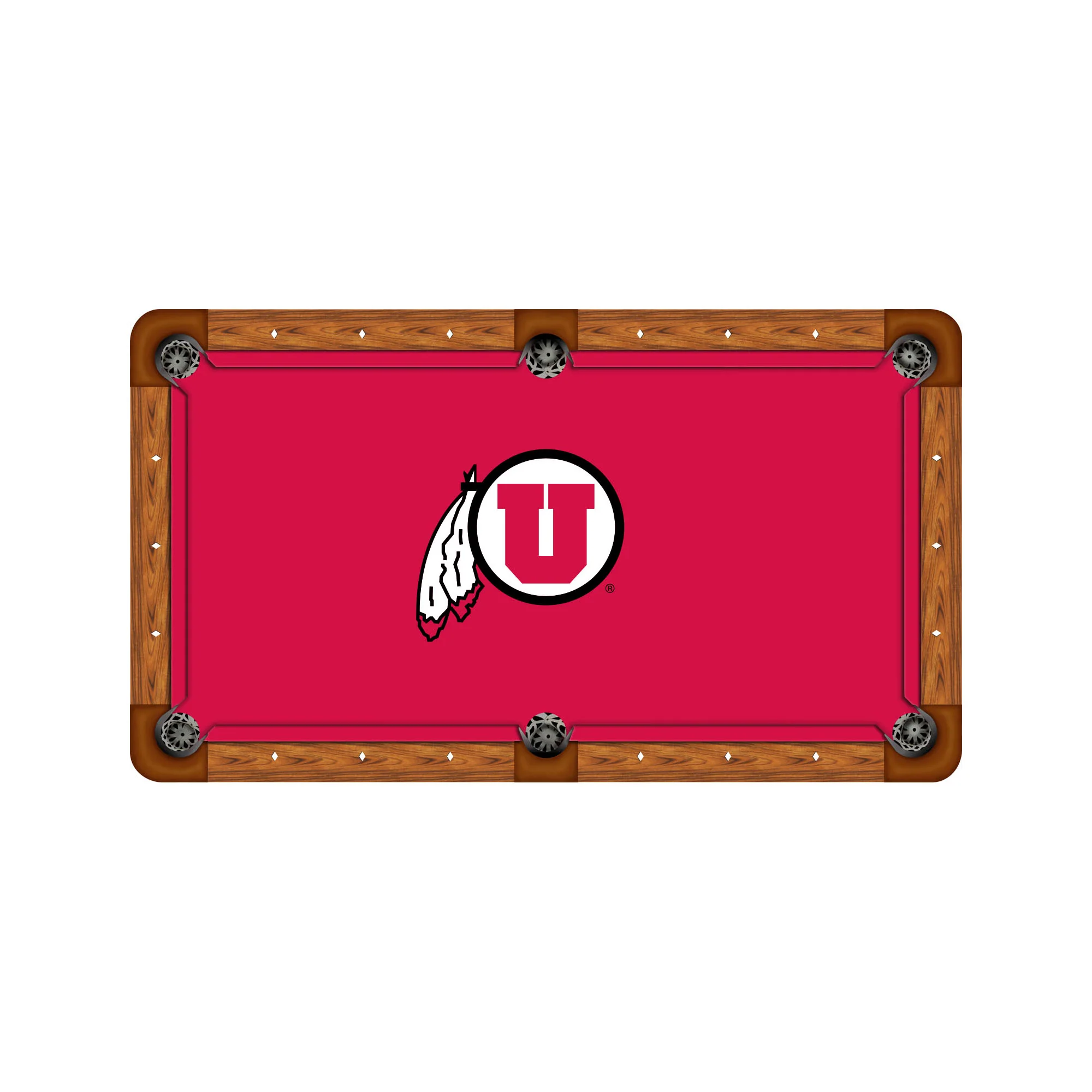 Wave 7 NCAA Logo Billiard Cloth - 8ft - Image 48