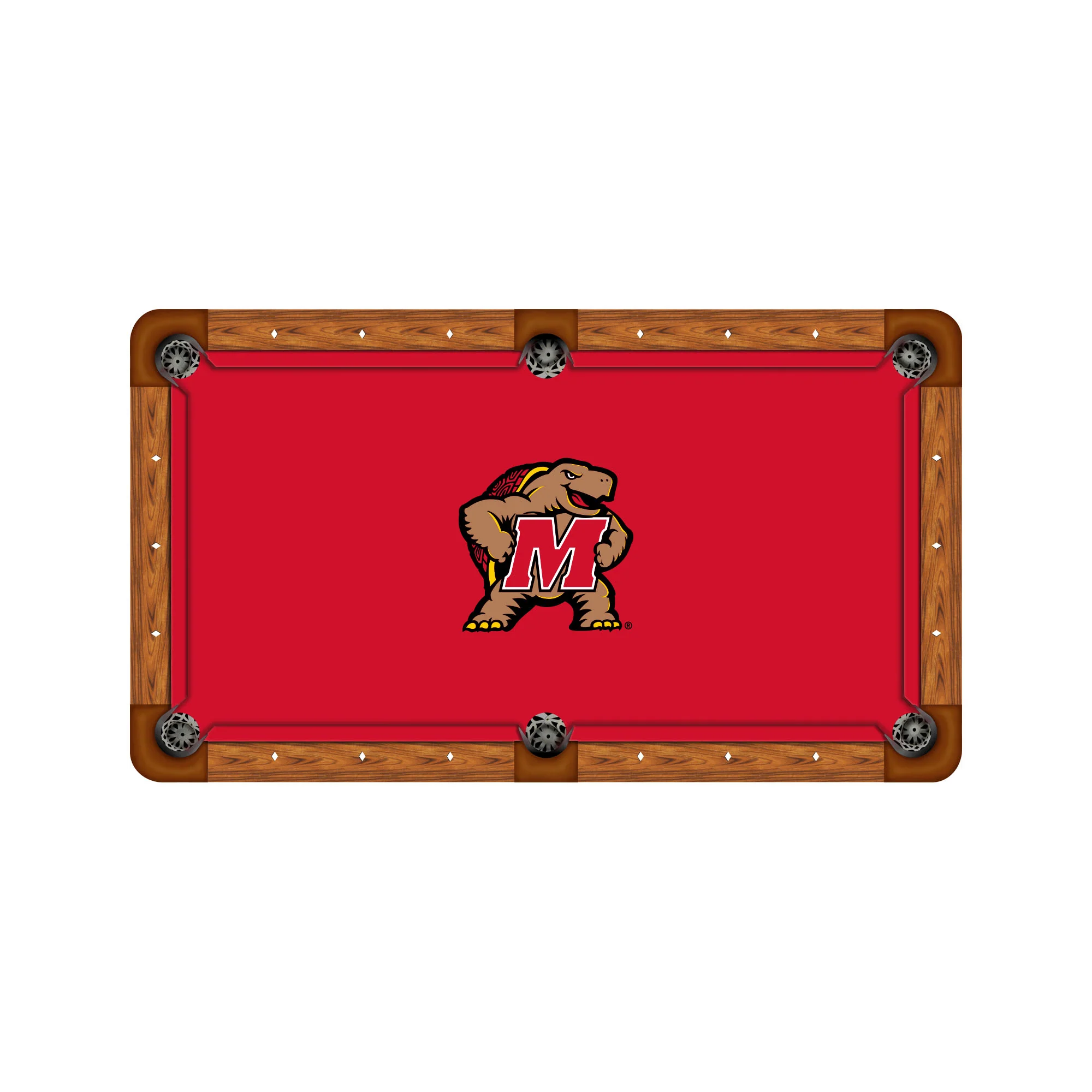 Wave 7 NCAA Logo Billiard Cloth - 8ft - Image 53
