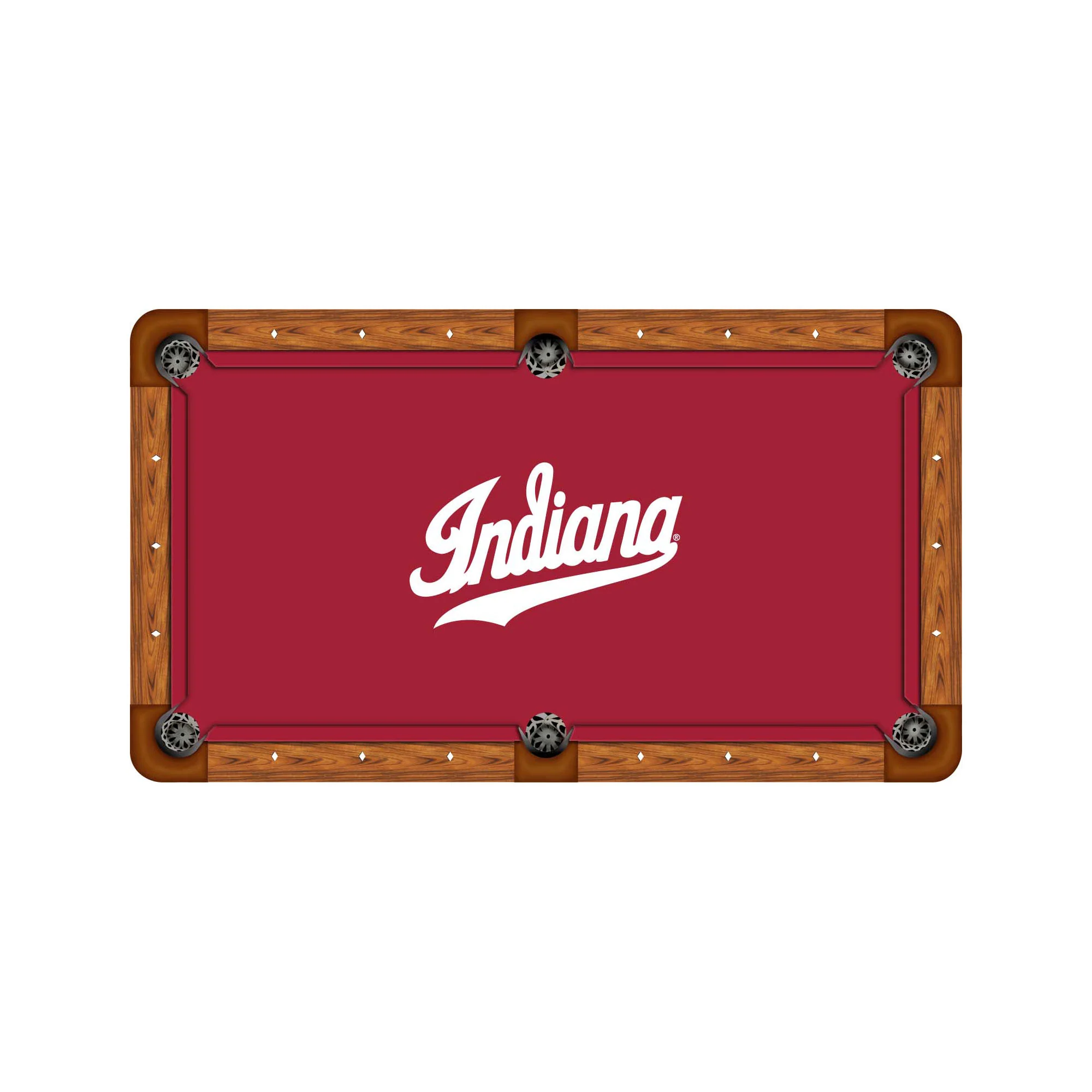 Wave 7 NCAA Alternate Logo Billiard Cloth - 8ft - Image 15