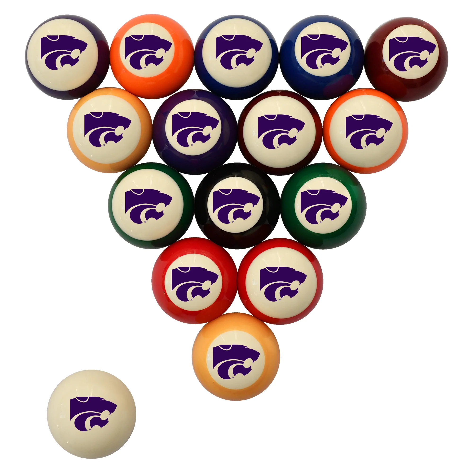 Wave7 NCAA Numbered Billiard Ball set - Image 20