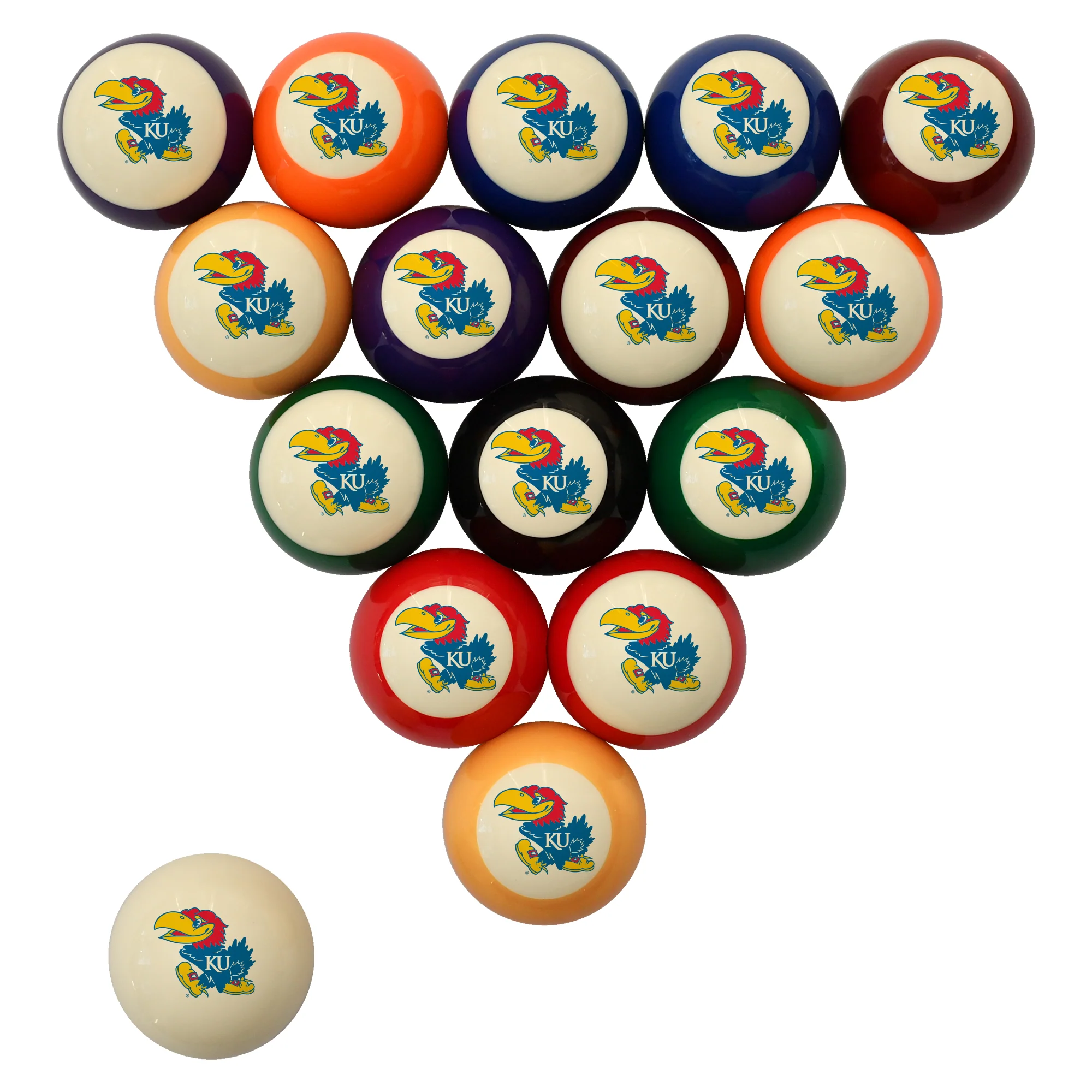 Wave7 NCAA Numbered Billiard Ball set - Image 42