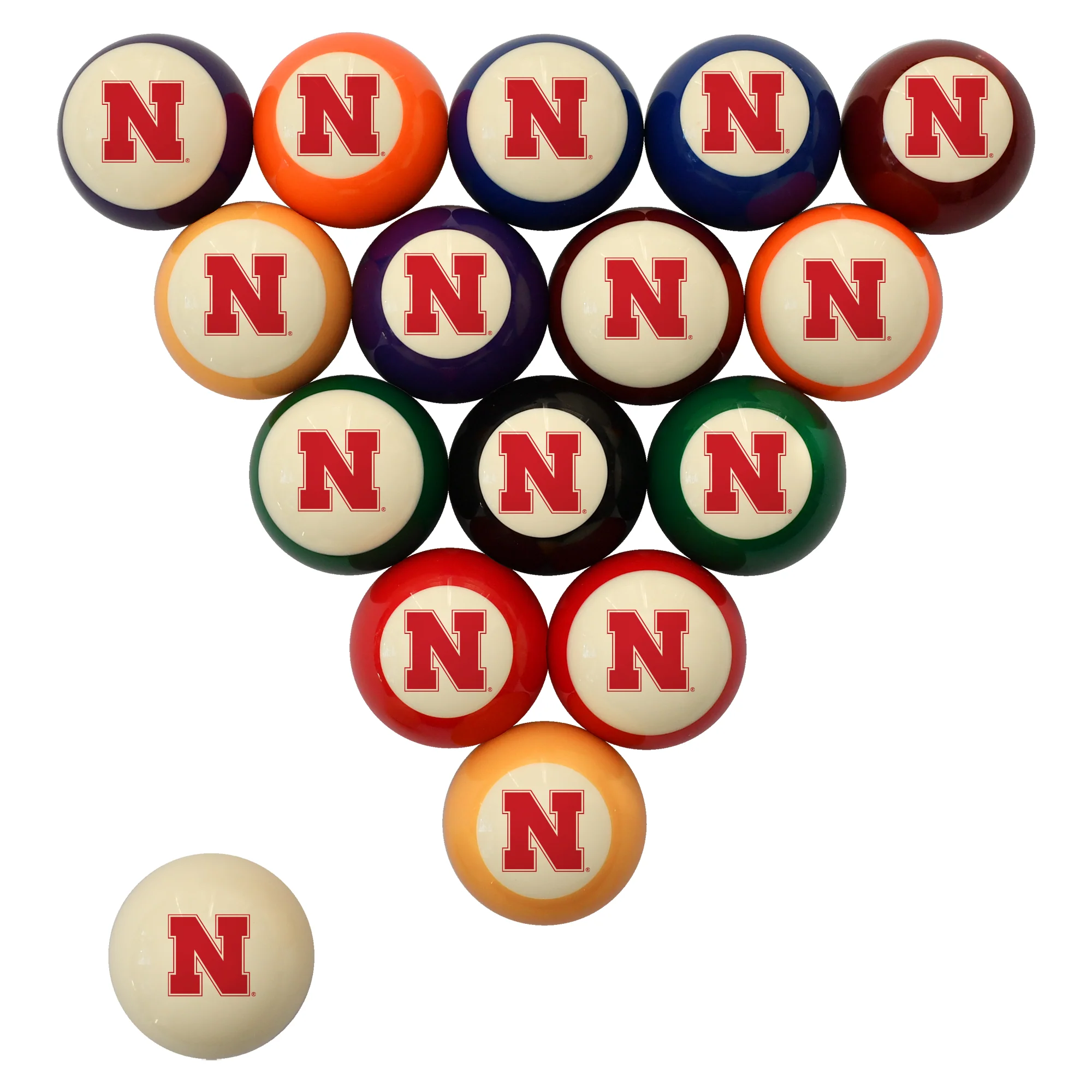 Wave7 NCAA Numbered Billiard Ball set - Image 53