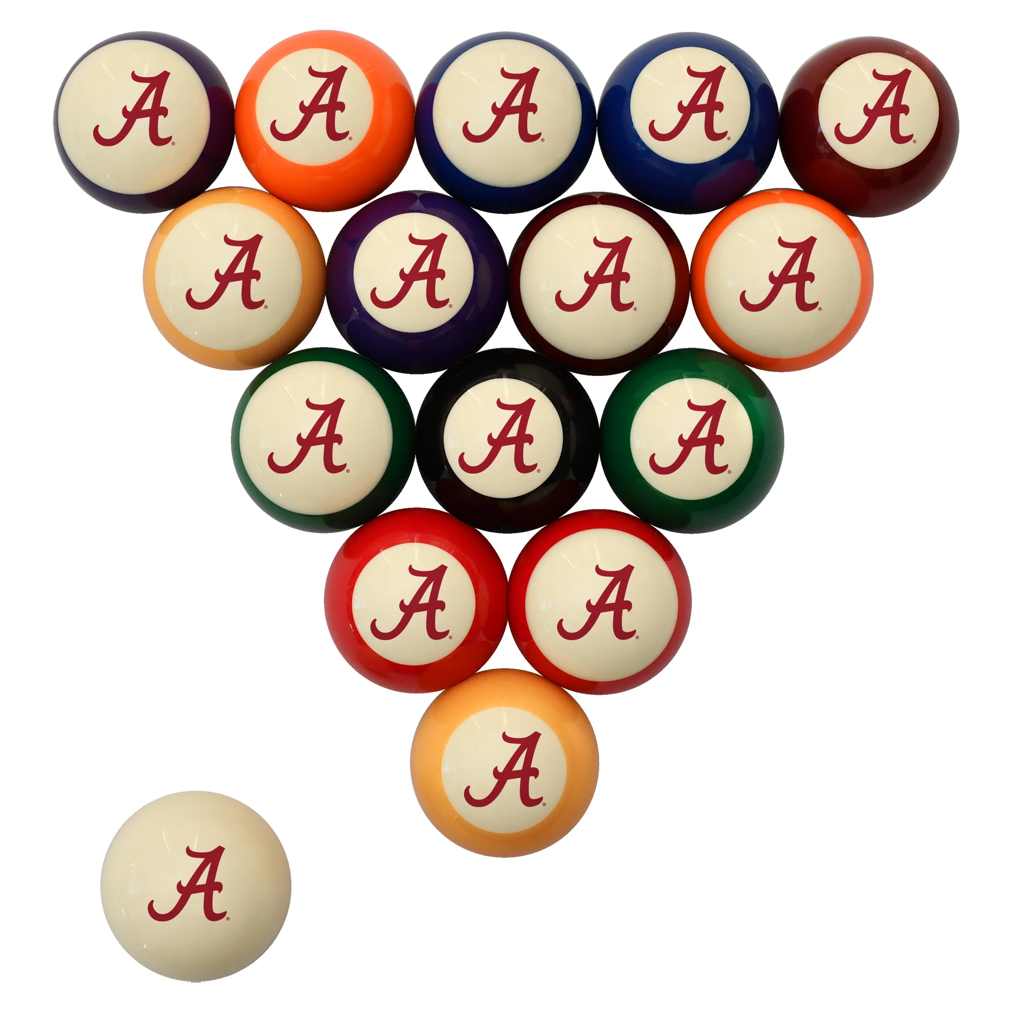 Wave7 NCAA Numbered Billiard Ball set - Image 8